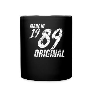 Fait En 1989 Année de naissance 1989 Anniversaire Femmes - Mug uni - noir - Devant