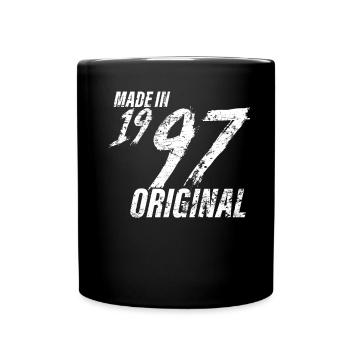 Made In 1997 Year of birth 1997 Birthday Women - Full Colour Mug - black - Front