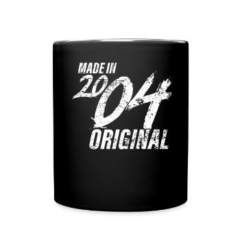 Fait en 2004 Année de naissance 2004 Anniversaire Femmes - Mug uni - noir - Devant