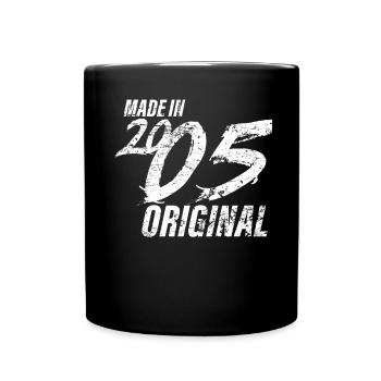 Made In 2005 Geburtsjahr 2005 Geburtstag Damen - Tasse einfarbig - Schwarz - Vorne
