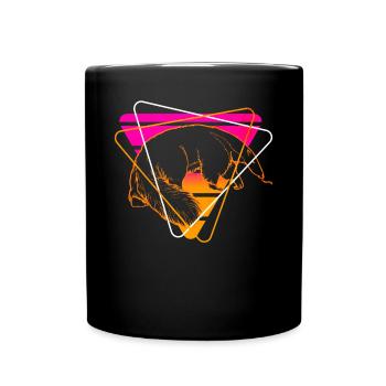 Anteater - Full Colour Mug - black - Front