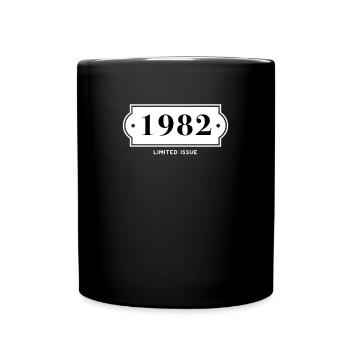 Funny Birthday Limited Numéro 1982 - Mug uni - noir - Devant