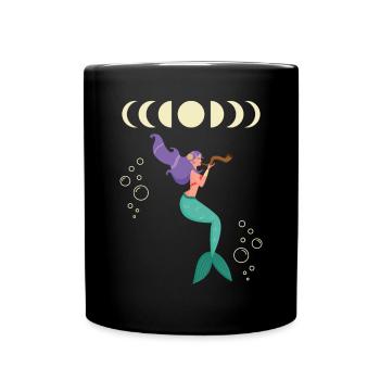 Jews Rosh Hashanah Holiday Jewish New Year - Full Colour Mug - black - Front