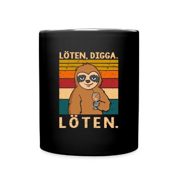 Soudure Digga Soudage paresseux - Mug uni - noir - Devant