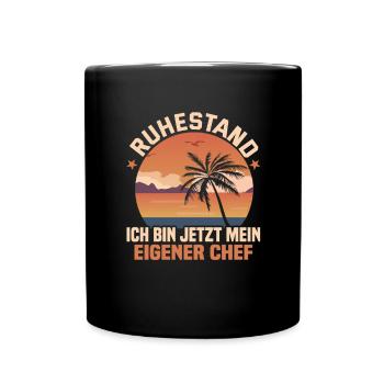 Retraite Idée cadeau Retraité Collègue de travail - Mug uni - noir - Devant