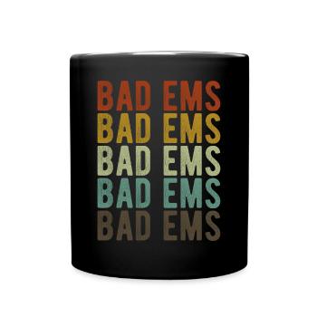 Bad Ems City Retro Vintage - Full Colour Mug - black - Front