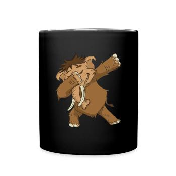 Mammut - Tasse einfarbig - Schwarz - Vorne