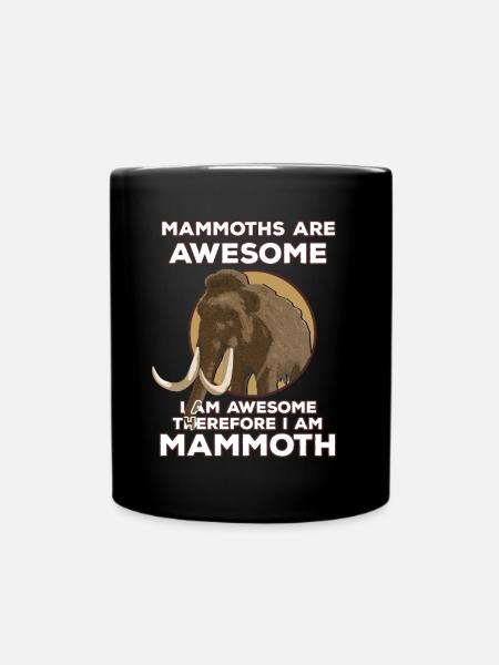 Mammut - Tasse einfarbig - Schwarz