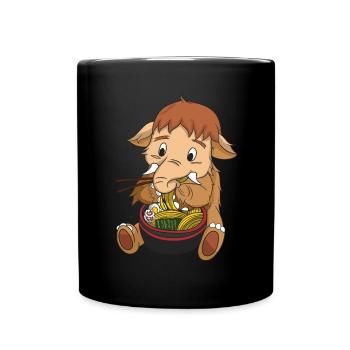Mammut - Tasse einfarbig - Schwarz - Vorne