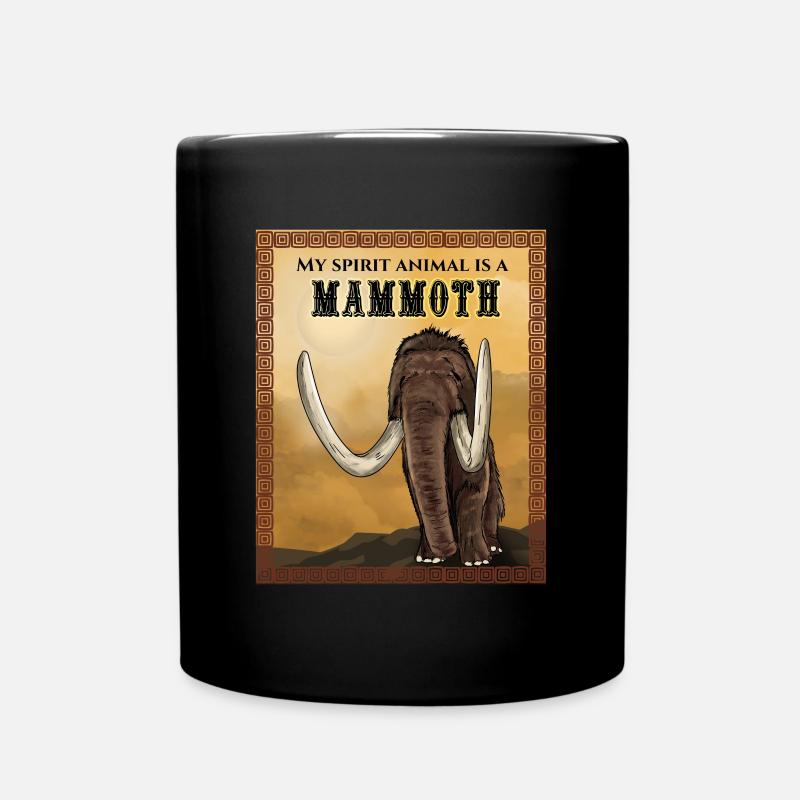 Mammut - Tasse einfarbig - Schwarz