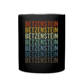 Betzenstein City Retro Vintage - Full Colour Mug - black - Front