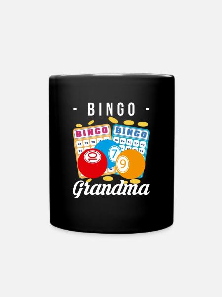 Bingo Grand-mère Chemise Grand-mère Grand-mère - Mug uni - noir