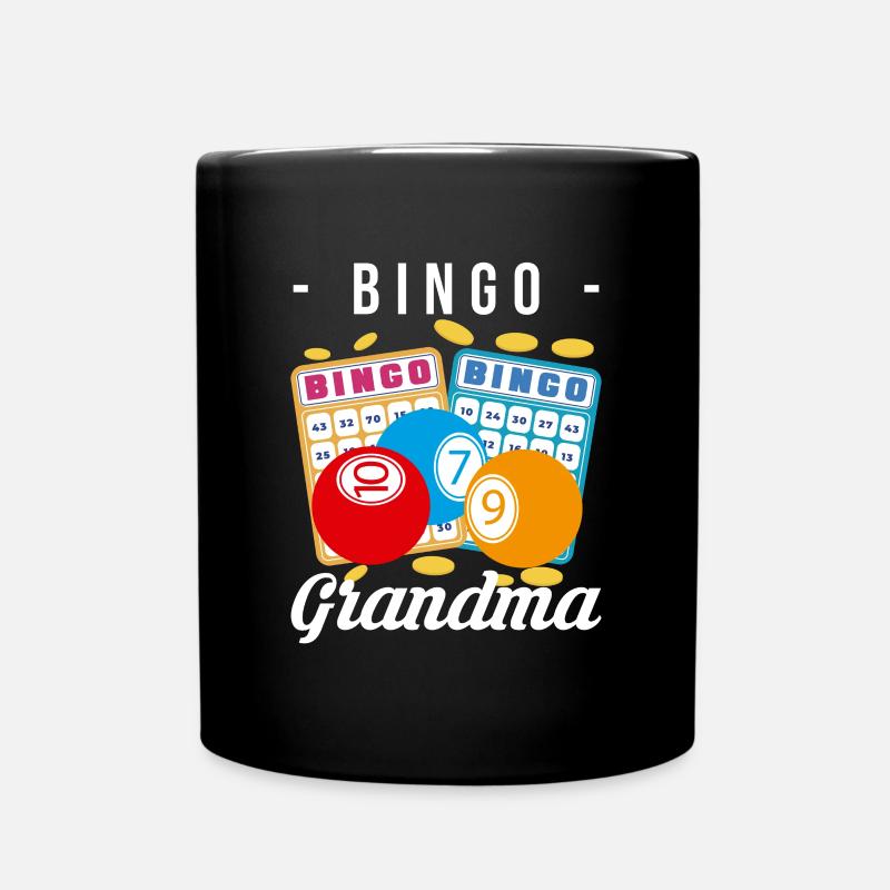 Bingo Grand-mère Chemise Grand-mère Grand-mère - Mug uni - noir
