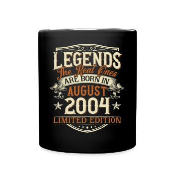 August 2004 Born Legends Birthday - Full Colour Mug - black - Front