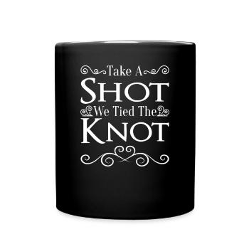 JGA Wedding Marriage Jungesellenabschied Party - Full Colour Mug - black - Front