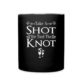 JGA Wedding Marriage Jungesellenabschied Party - Full Colour Mug - black - Front