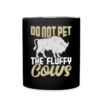 Bison Buffalo Water Buffalo National Park - Full Colour Mug - black - Front
