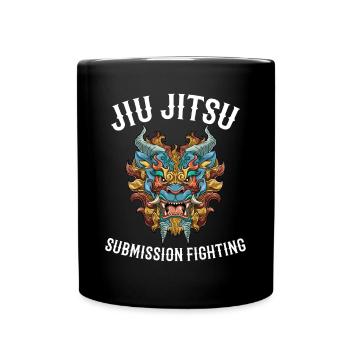 Submission Team Foo Dog - Brasilianisches Jiu - Tasse einfarbig - Schwarz - Vorne