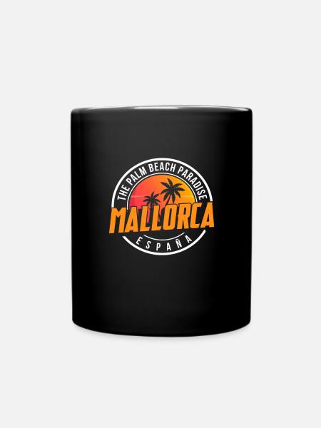 Majorque - Mug uni - noir