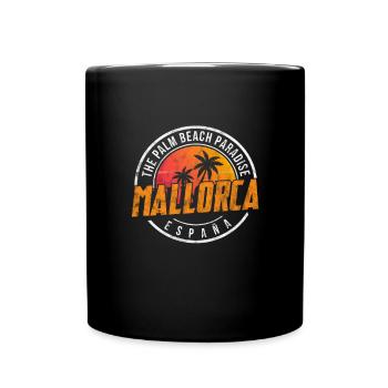 Spain Spanish Mallorca Spanish Holiday Gift - Full Colour Mug - black - Front