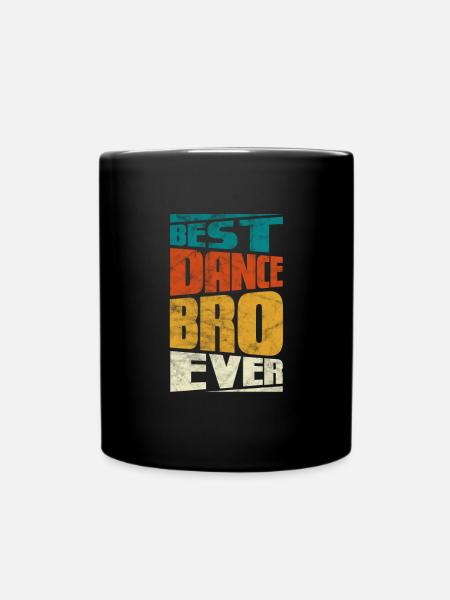 Bruder - Tasse einfarbig - Schwarz