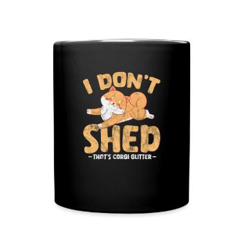 Welsh Corgi Dog Dog Dog Race Cadeau - Mug uni - noir - Devant