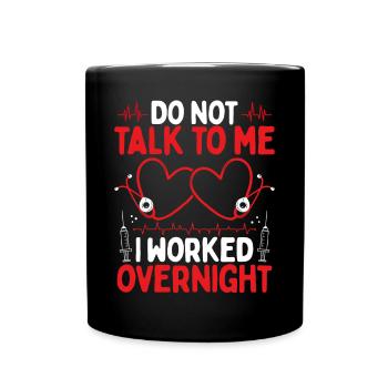Night Emergency Room Nurse Appreciation ER Nurse - Tasse einfarbig - Schwarz - Vorne