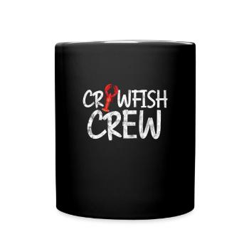 Languste Langusten Meeresfrüchte Krebs Geschenk - Tasse einfarbig - Schwarz - Vorne