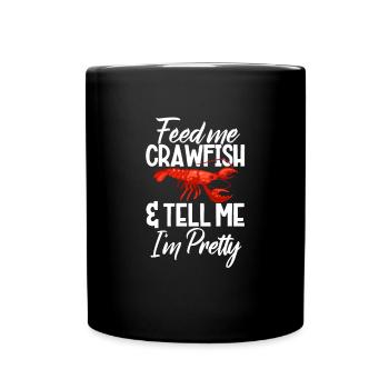 Écrevisse - Mug uni - noir - Devant