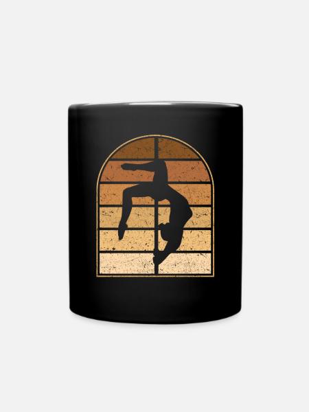 Pole Dance Danseuse Acrobatique Pole Dancer - Mug uni - noir