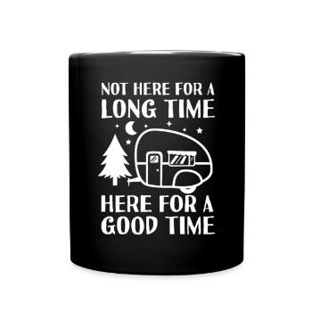 Hiking Nature Outdoor Mountains - Full Colour Mug - black - Front