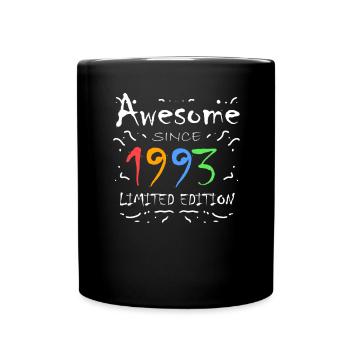 1993 - Né en 1993 - Fantastique depuis 1993 - Mug uni - noir - Devant