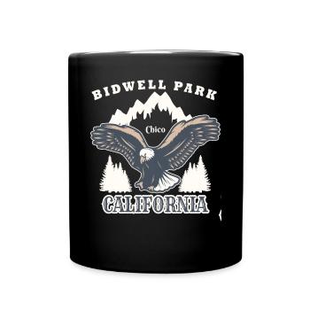 Bidwell Park Chico California Hiking Natural - Full Colour Mug - black - Front