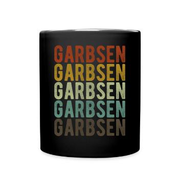 Garbsen City Rétro Vintage - Mug uni - noir - Devant