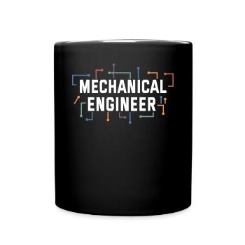 Ingénieur en mécanique Génie mécanique - Mug uni - noir - Devant
