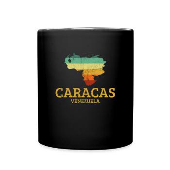 Caracas, Venezuela - Full Colour Mug - black - Front