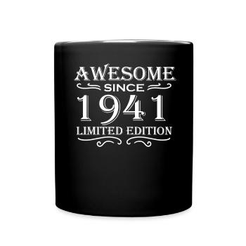 1941 - Tasse einfarbig - Schwarz - Vorne