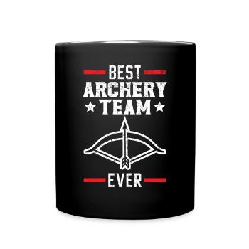 Best Archery Team Ever Shoot Arrows Archer Bowman - Full Colour Mug - black - Front