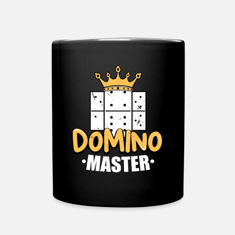 Domino Master / Dominos - Mug uni - noir