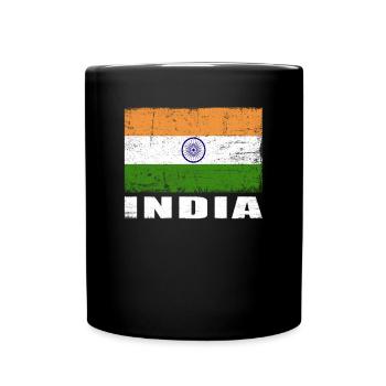 Ads Flag Grunge Ads Flag - Full Colour Mug - black - Front