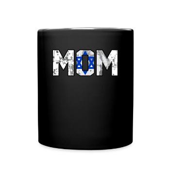 Israël - Mug uni - noir - Devant