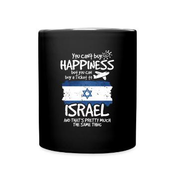 Israel - Full Colour Mug - black - Front