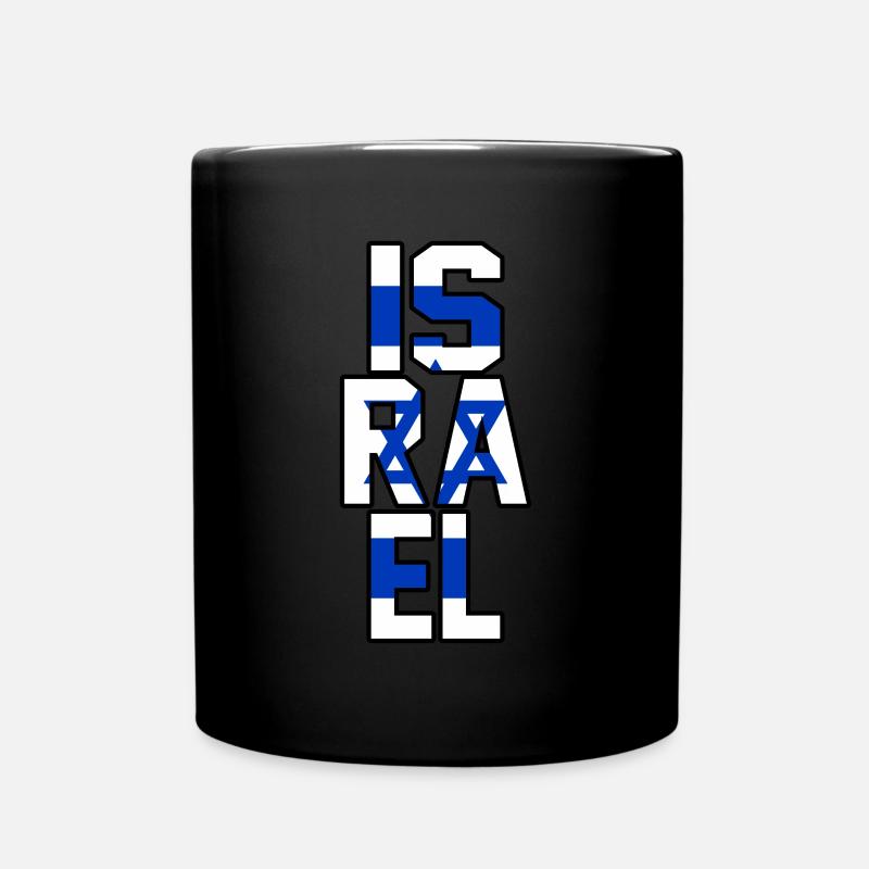Israel - Tasse einfarbig - Schwarz
