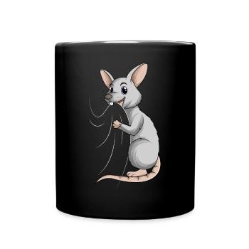 Rats Domestic Rats Rat Children Girls Boys - Full Colour Mug - black - Front