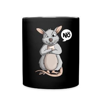 Rats Nö Hausratten Rat Children Girls Boys - Full Colour Mug - black - Front