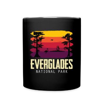 Everglades Wetlands Parc national de Pelikan Flori - Mug uni - noir - Devant