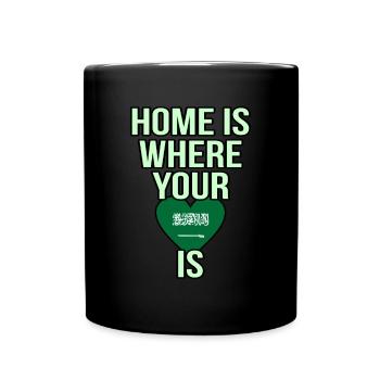 Saudi Arabia - Full Colour Mug - black - Front