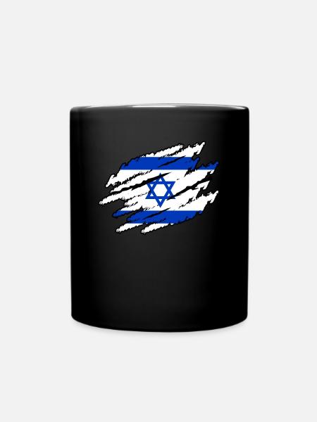 Israel - Tasse einfarbig - Schwarz