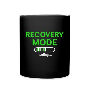 Mode de récupération amusant sur Get Well - Mug uni - noir - Devant
