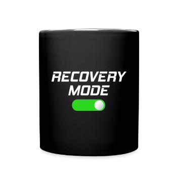 Mode de récupération amusant sur Get Well Joke - Mug uni - noir - Devant